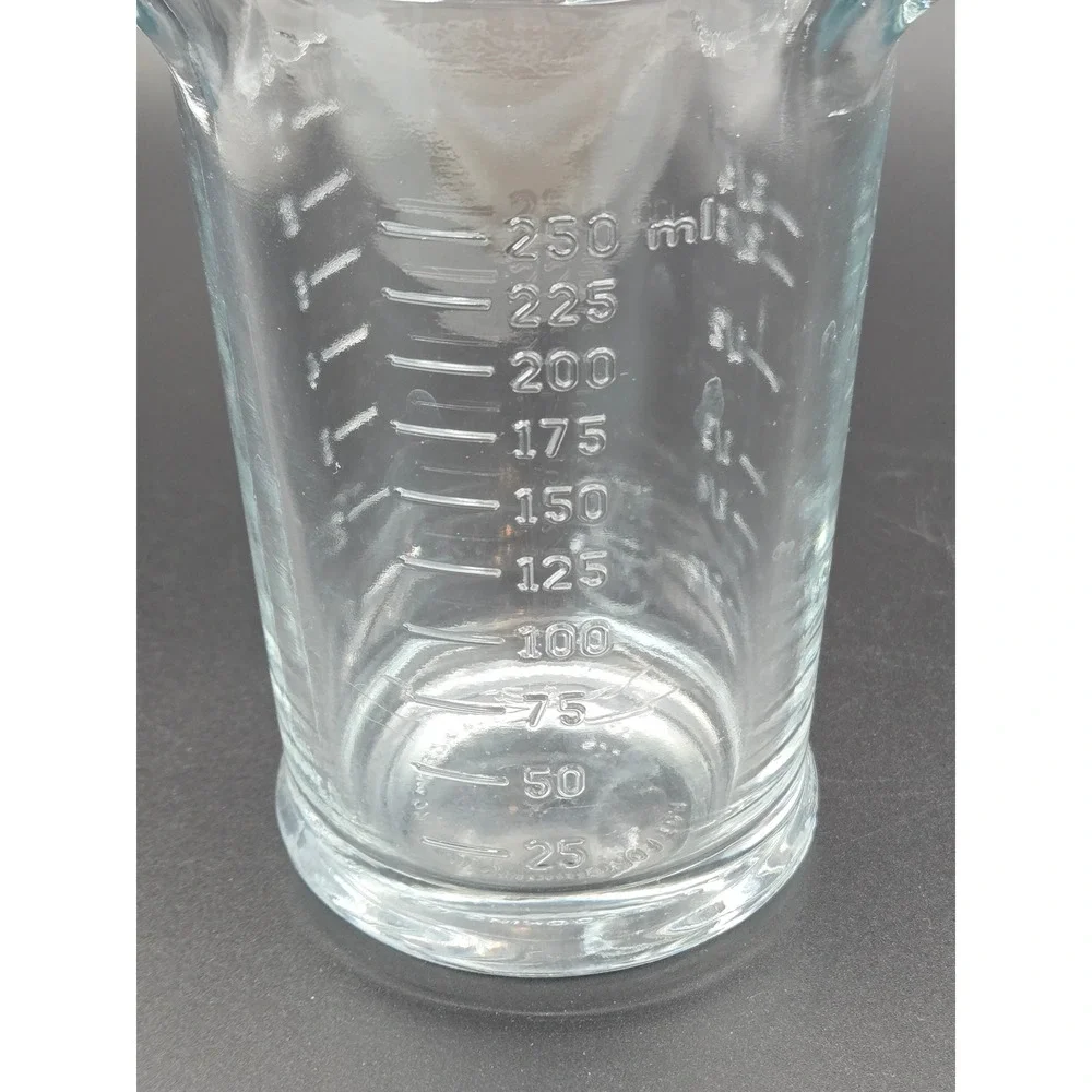 Anchor Hocking 8 Ounce 1 Cup Triple Pour Glass Measuring Cup Clear Made in USA